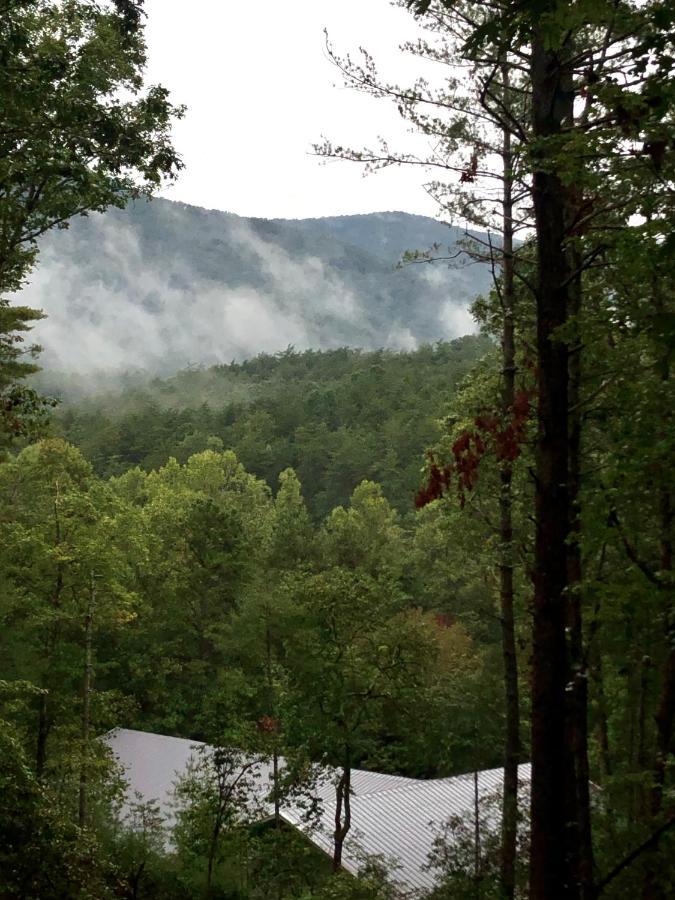 Mountain-Top Cabin Get-Away With Hot Tub And A View Sautee Nacoochee Ngoại thất bức ảnh