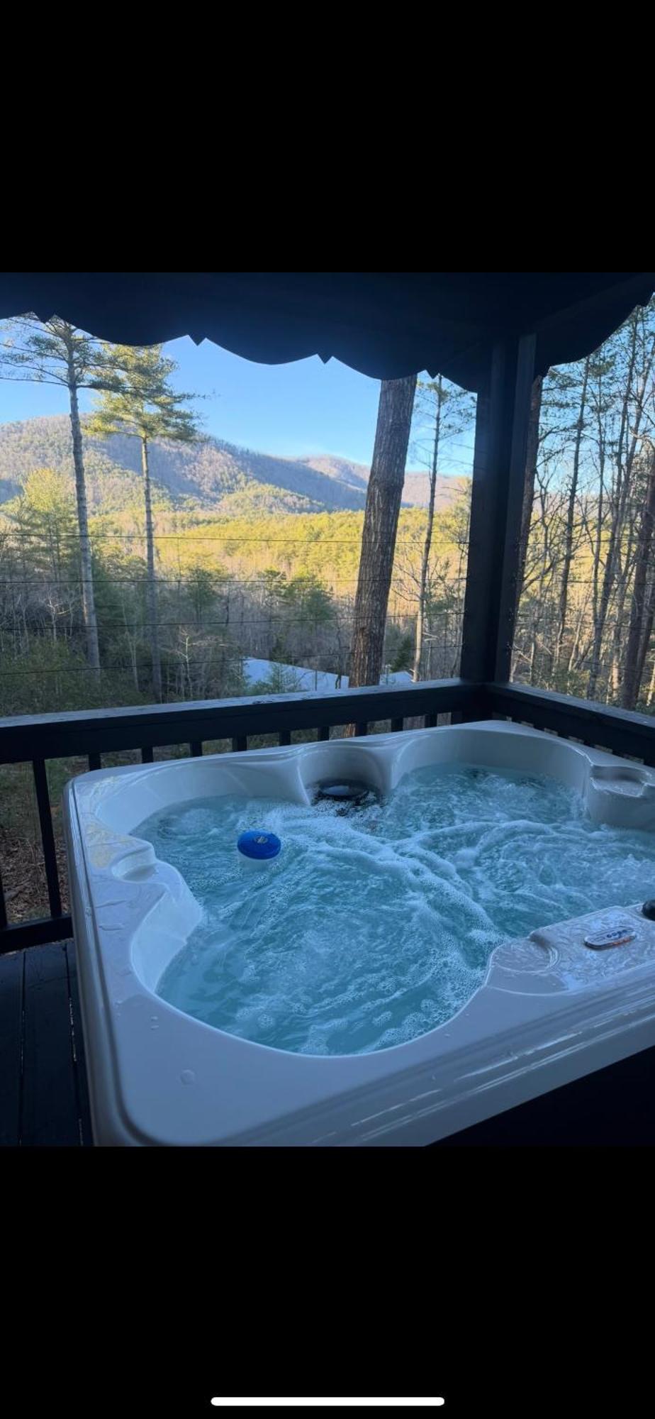 Mountain-Top Cabin Get-Away With Hot Tub And A View Sautee Nacoochee Ngoại thất bức ảnh